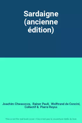 Couverture du produit · Sardaigne (ancienne édition)