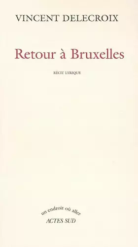 Couverture du produit · Retour à Bruxelles