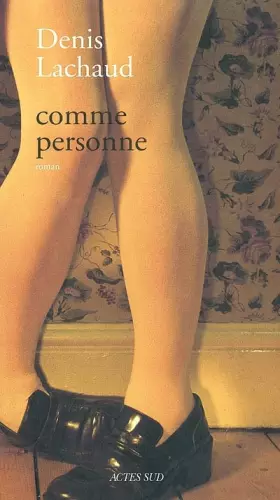 Couverture du produit · Comme personne