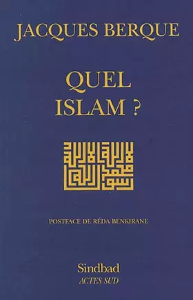 Couverture du produit · Quel islam ?