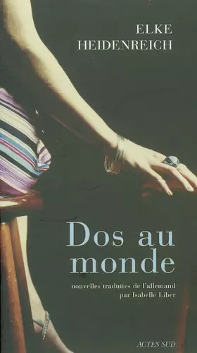 Couverture du produit · Dos au monde