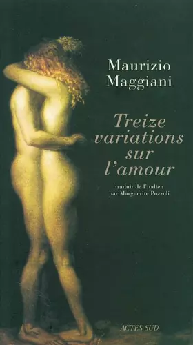 Couverture du produit · Treize variations sur l'amour