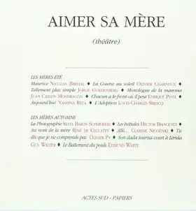 Couverture du produit · Aimer sa mère