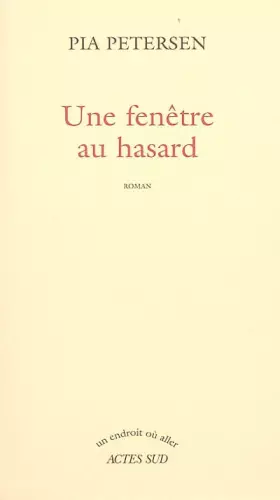 Couverture du produit · Une fenêtre au hasard