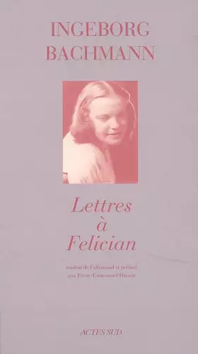 Couverture du produit · Lettres A Felician