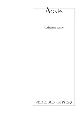 Couverture du produit · Agnès