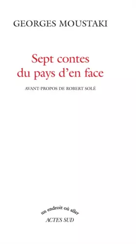 Couverture du produit · Sept contes du pays d'en face