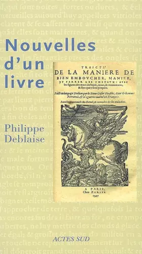 Couverture du produit · Nouvelles d'un livre