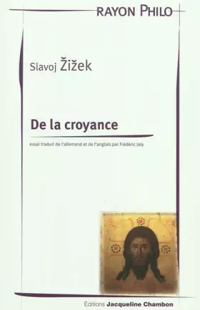 Couverture du produit · De la croyance