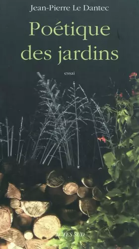 Couverture du produit · Poétique des jardins