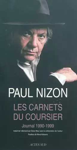 Couverture du produit · Les Carnets du coursier: Journal 1990 - 1999
