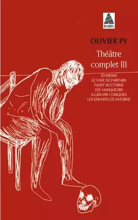 Couverture du produit · Théâtre complet III