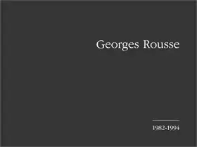 Couverture du produit · Georges Rousse, 1982-1994