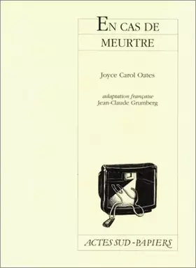 Couverture du produit · En cas de meurtre