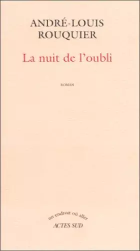 Couverture du produit · Nuit de l'oubli