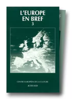 Couverture du produit · L'Europe en bref, numéro 3