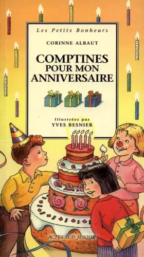 Couverture du produit · Comptines pour mon anniversaire