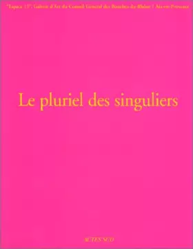 Couverture du produit · Le pluriel des singuliers - 1