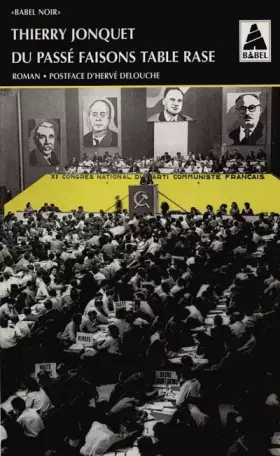 Couverture du produit · DU PASSE FAISONS TABLE RASE