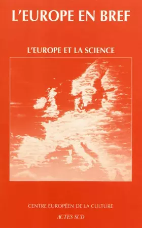 Couverture du produit · L'Europe et la science