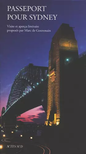 Couverture du produit · Passeport pour Sidney