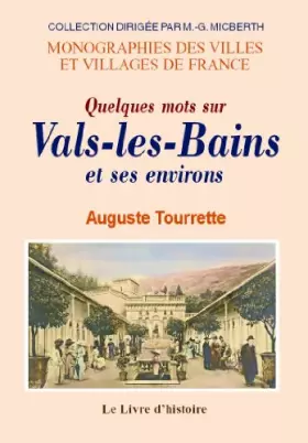 Couverture du produit · Vals-les-bains et ses environs