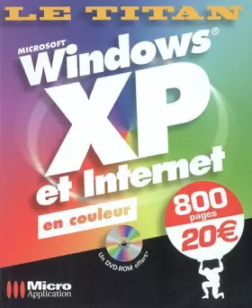 Couverture du produit · Windows XP et Internet : Avec un DVD-ROM