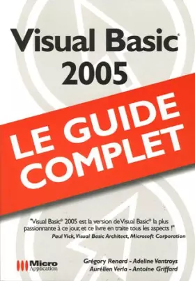 Couverture du produit · Visual Basic 2005