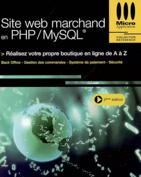Couverture du produit · Site web marchand en PHP/MySQL