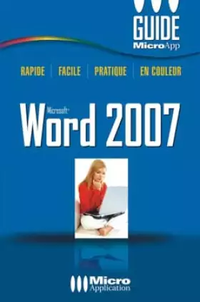 Couverture du produit · Word 2007