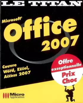 Couverture du produit · Office 2007