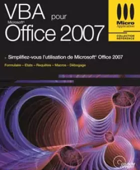 Couverture du produit · VBA pour Office 2007 (1Cédérom)