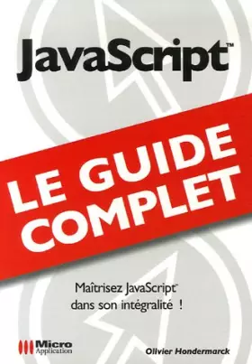 Couverture du produit · JavaScript