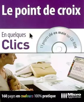 Couverture du produit · Le point de croix (1Cédérom)
