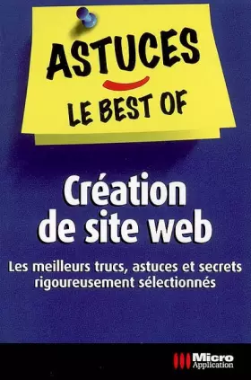 Couverture du produit · Création de mon site web