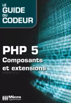 Couverture du produit · PHP 5: Solutions et composants open-source