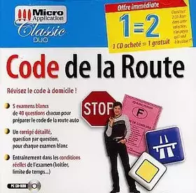 Couverture du produit · Code de la route
