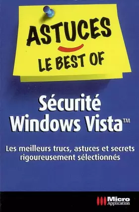 Couverture du produit · Sécurité Vista