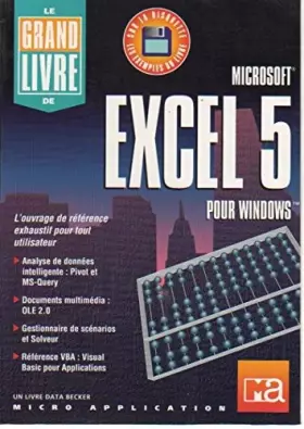 Couverture du produit · EXCEL 5 POUR WINDOWS