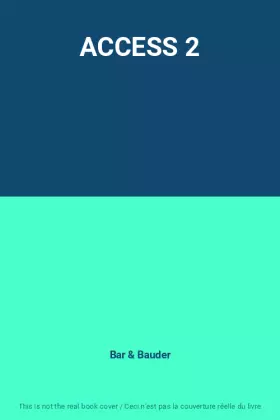 Couverture du produit · ACCESS 2