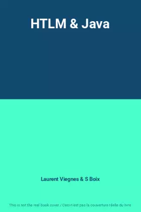 Couverture du produit · HTLM & Java