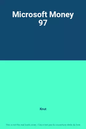 Couverture du produit · Microsoft Money 97