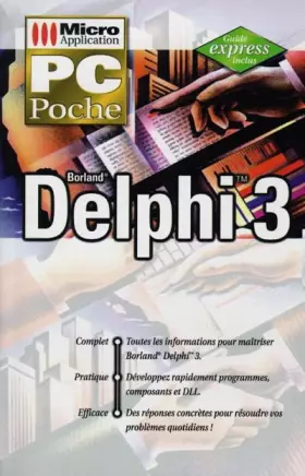 Couverture du produit · Delphi 3. Borland