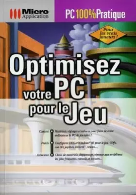 Couverture du produit · Optimisez votre PC pour le jeu