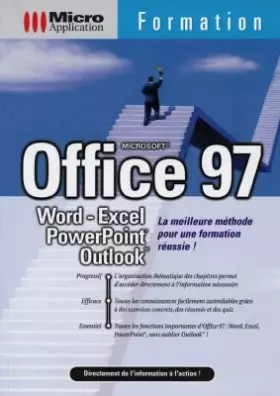 Couverture du produit · Office 97: Microsoft