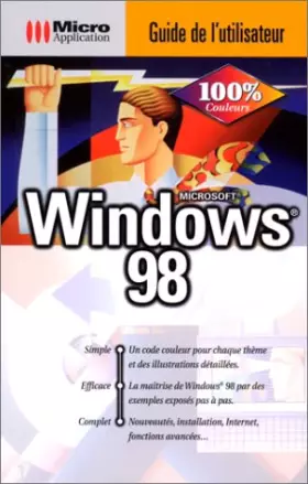 Couverture du produit · Windows 98 : Microsoft