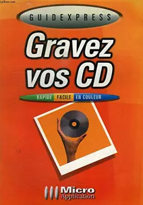 Couverture du produit · Gravez vos CD