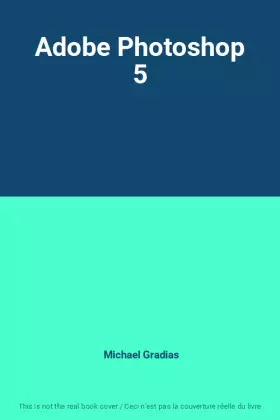 Couverture du produit · Adobe Photoshop 5