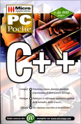 Couverture du produit · PC poche C++