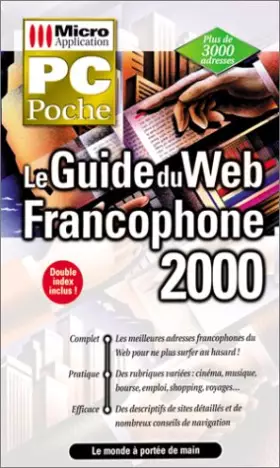 Couverture du produit · Guide du Web francophone 2000